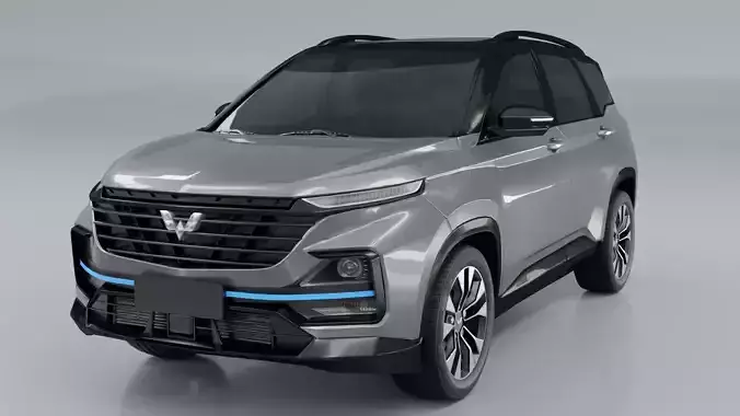 Wuling Almaz 3D model