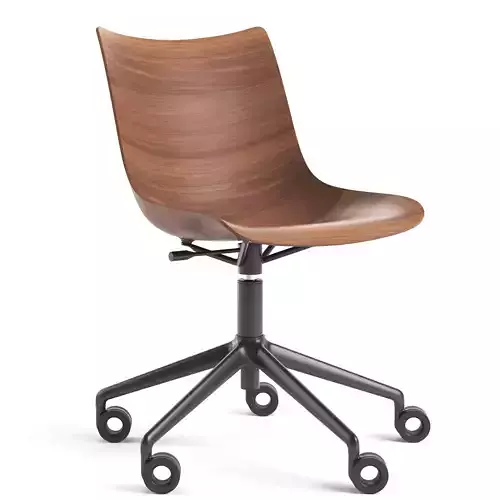 Kartell P Wood Chair 3D model