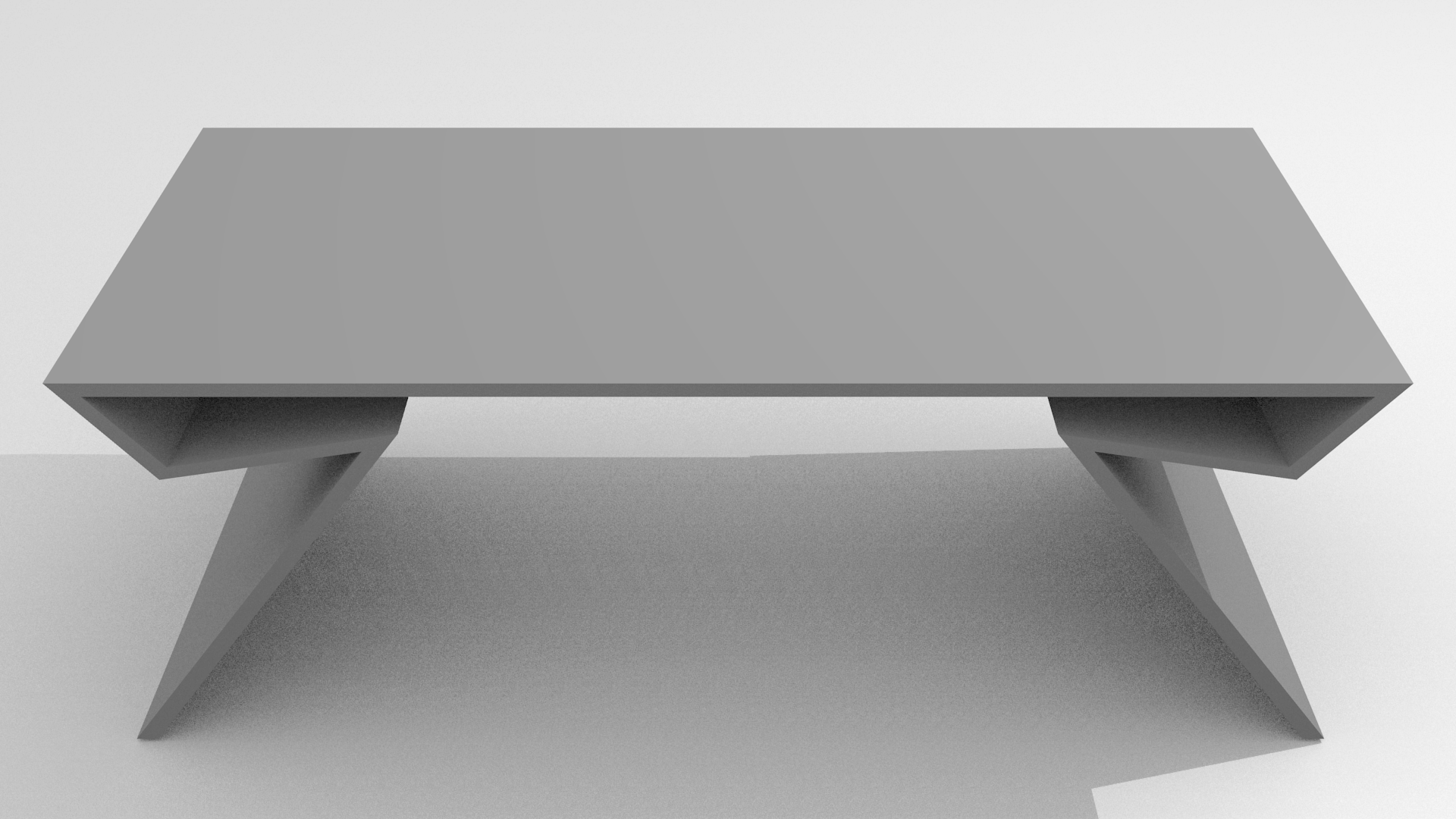 Modern table Free 3D model_3