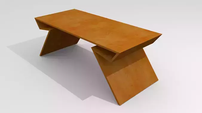 Modern table Free 3D model