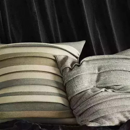 Pillows two striped