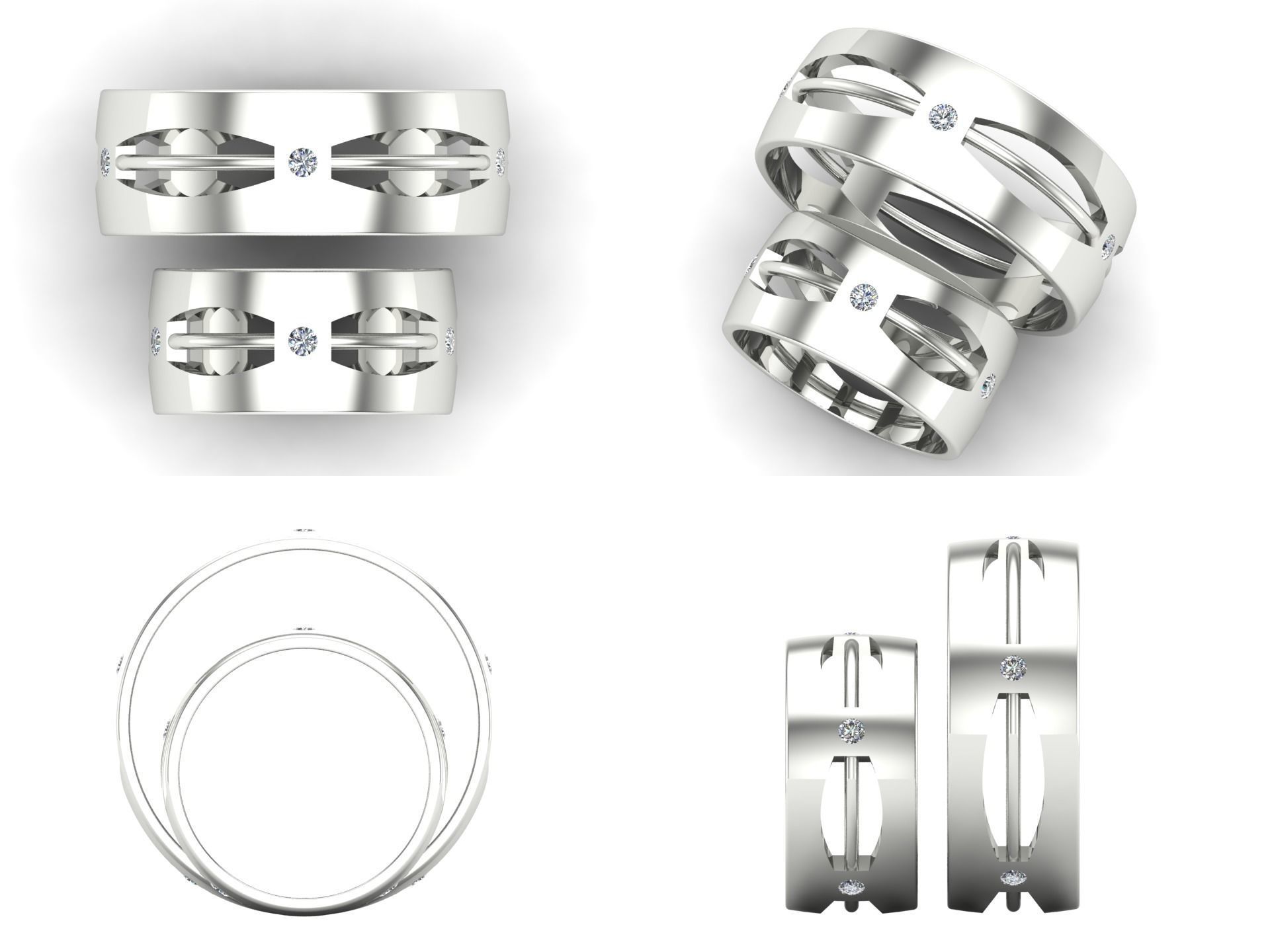 Ring od291 3D print model_4