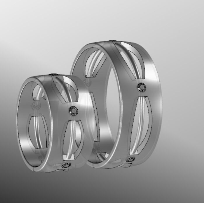Ring od291 3D print model_14