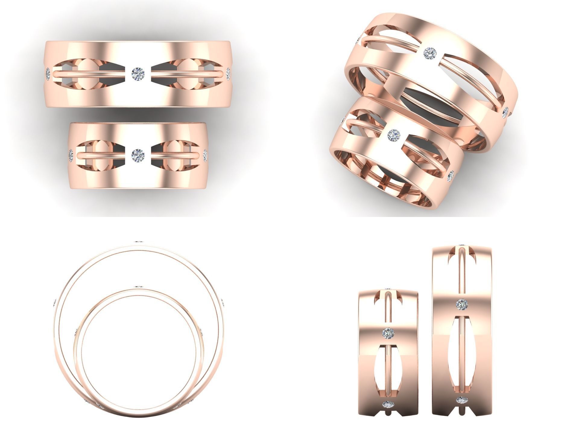 Ring od291 3D print model_5