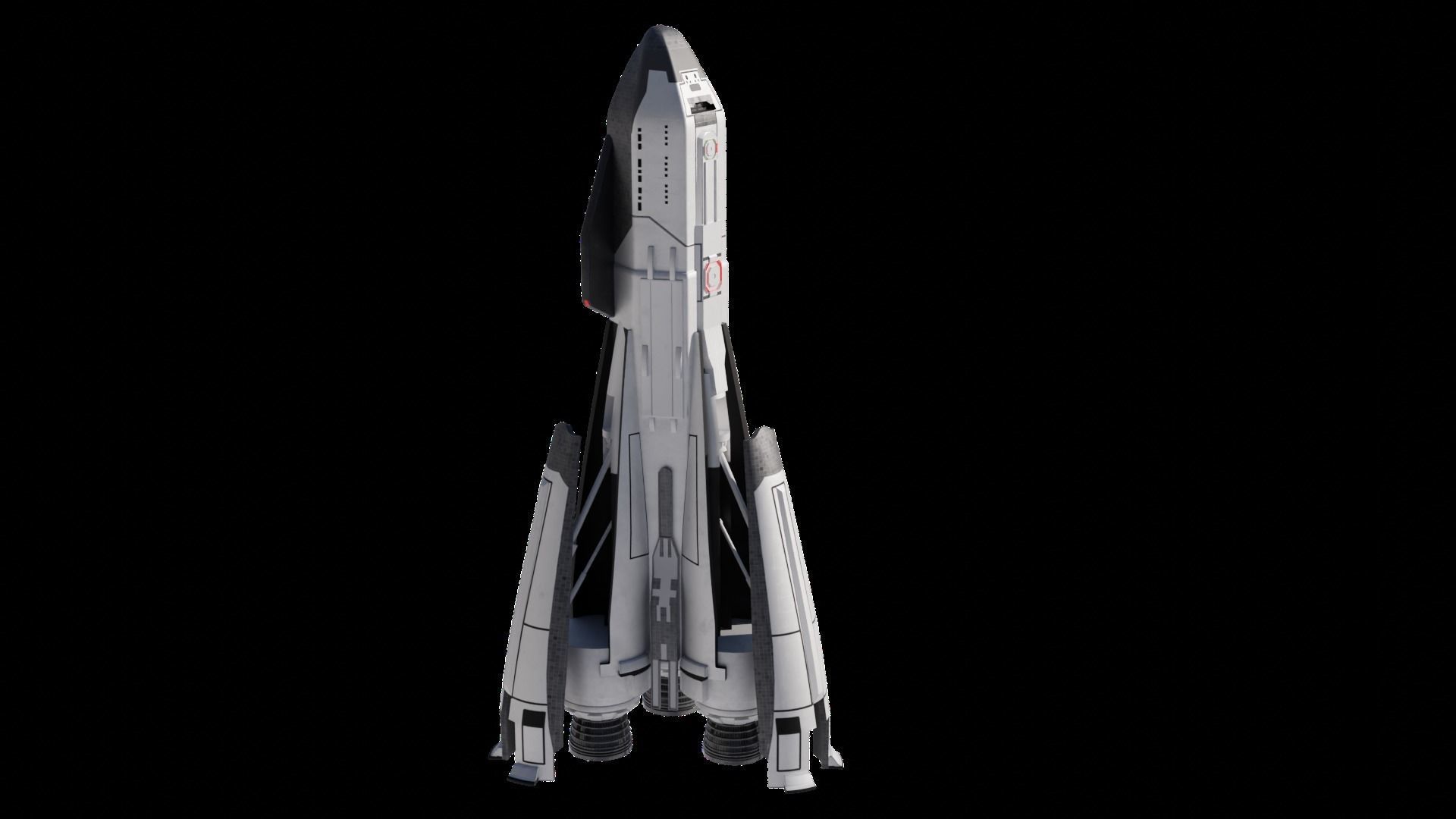 Rocket Launch 3D model_3