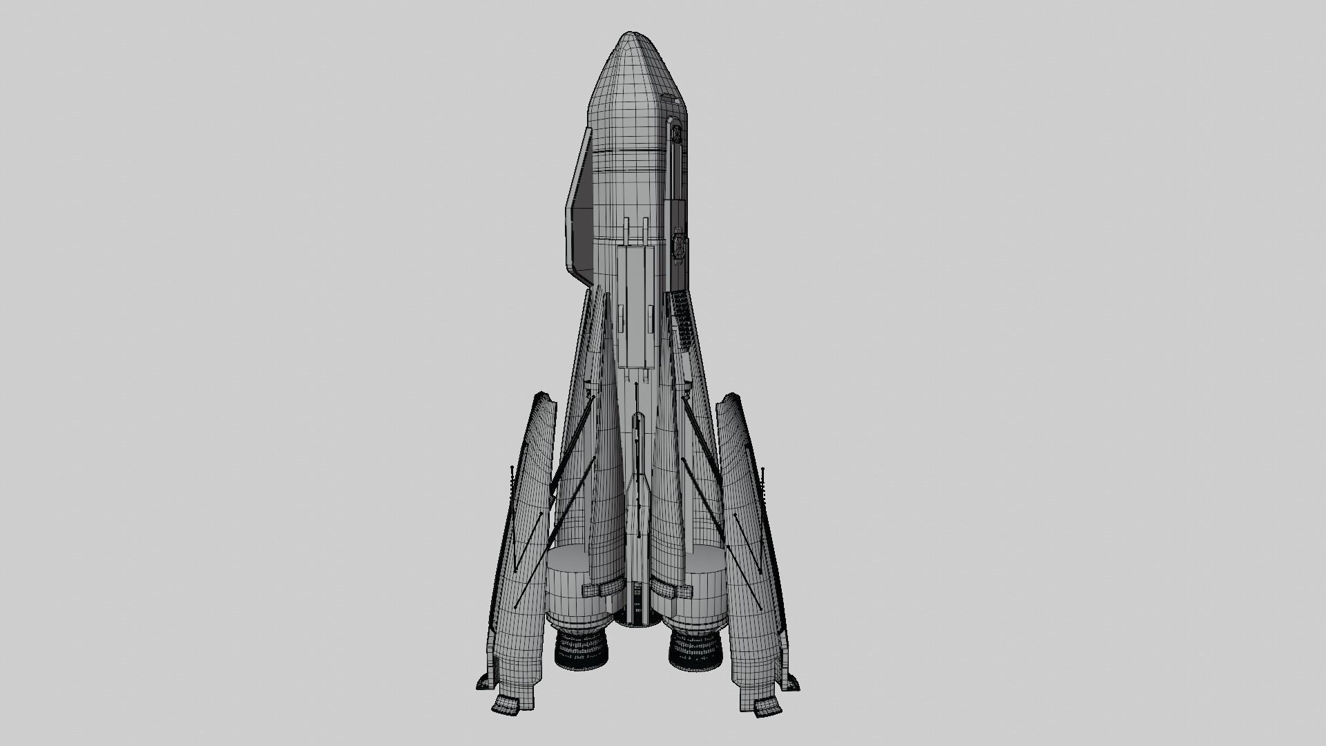 Rocket Launch 3D model_9