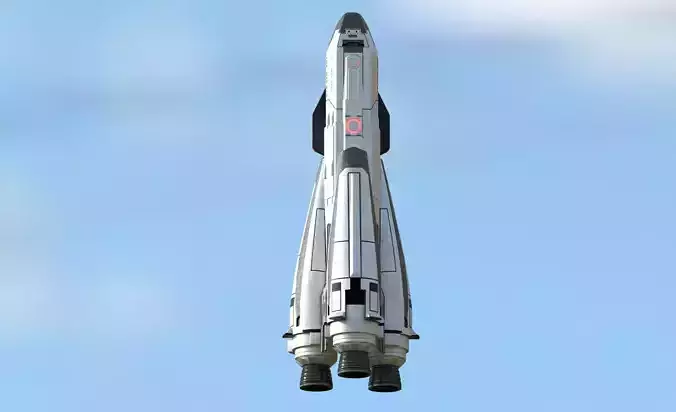Rocket Launch 3D model