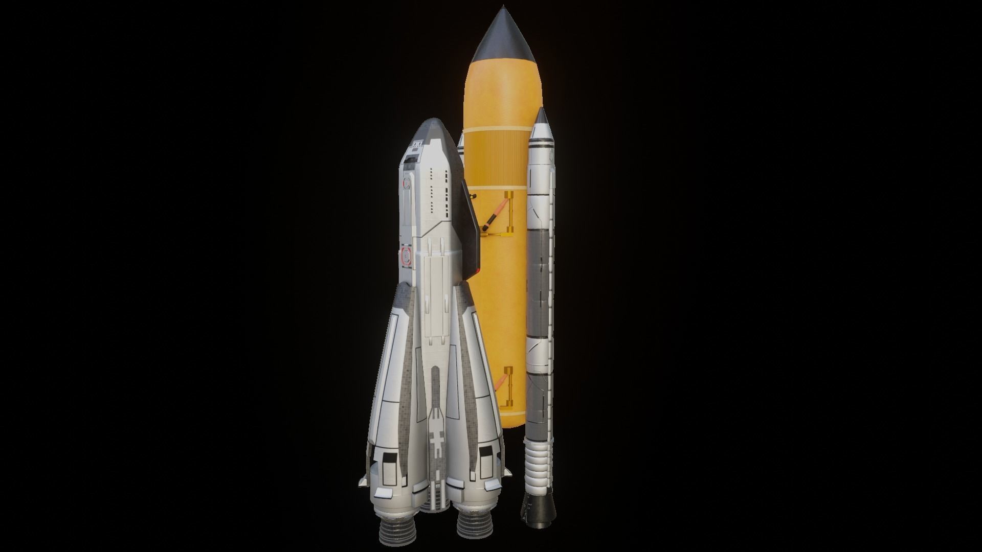 Rocket Launch 3D model_6