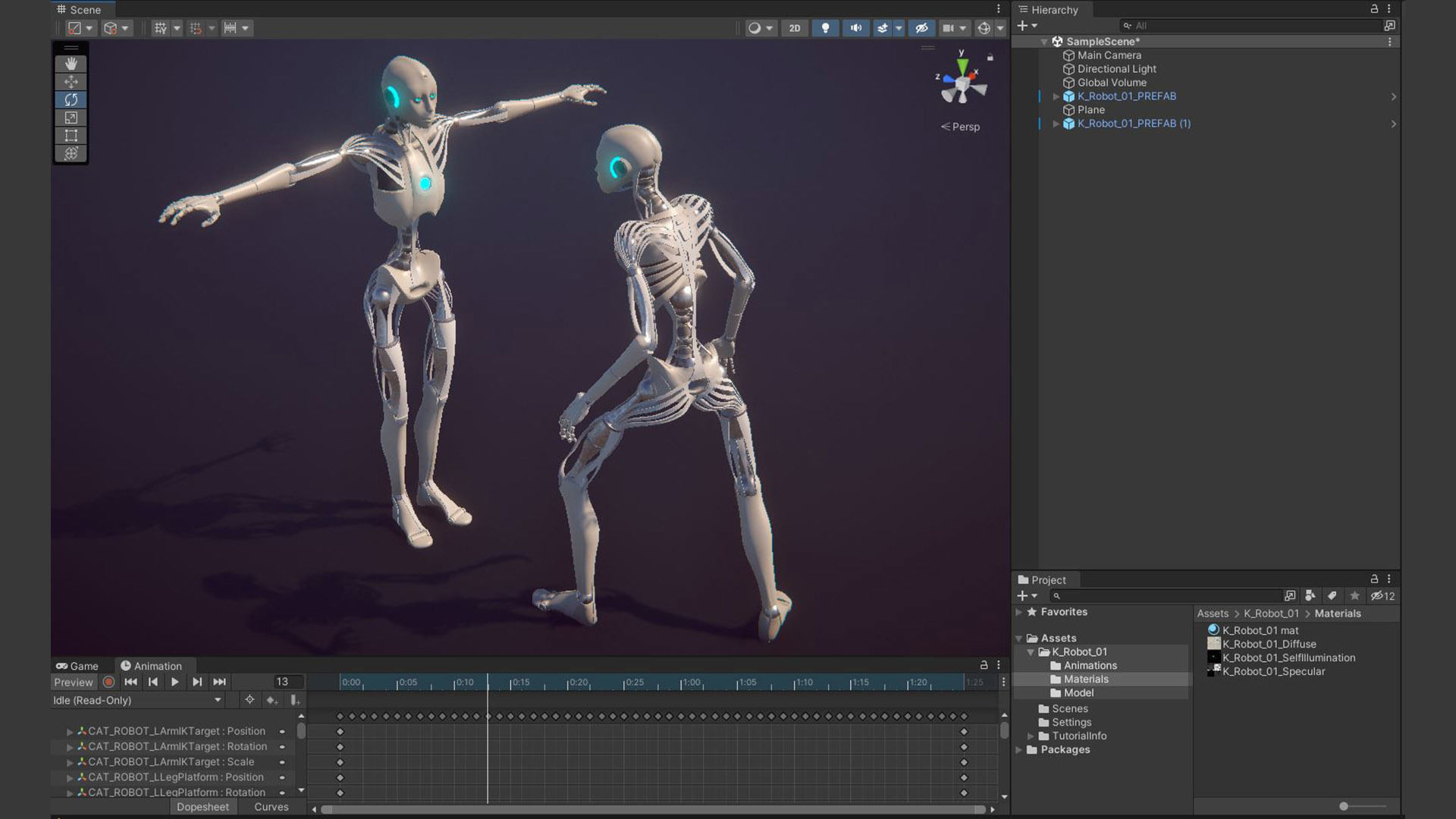 Animated Robot 3D model_8