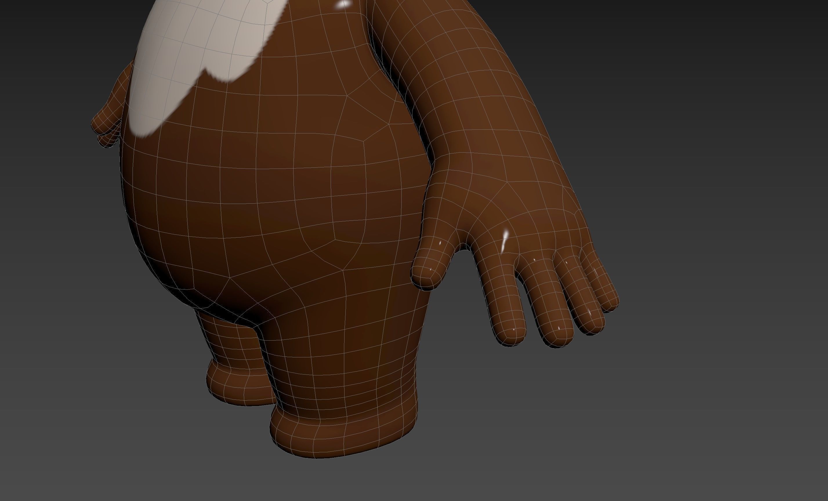 Character199 Shih Tzu Dog 3D model_24