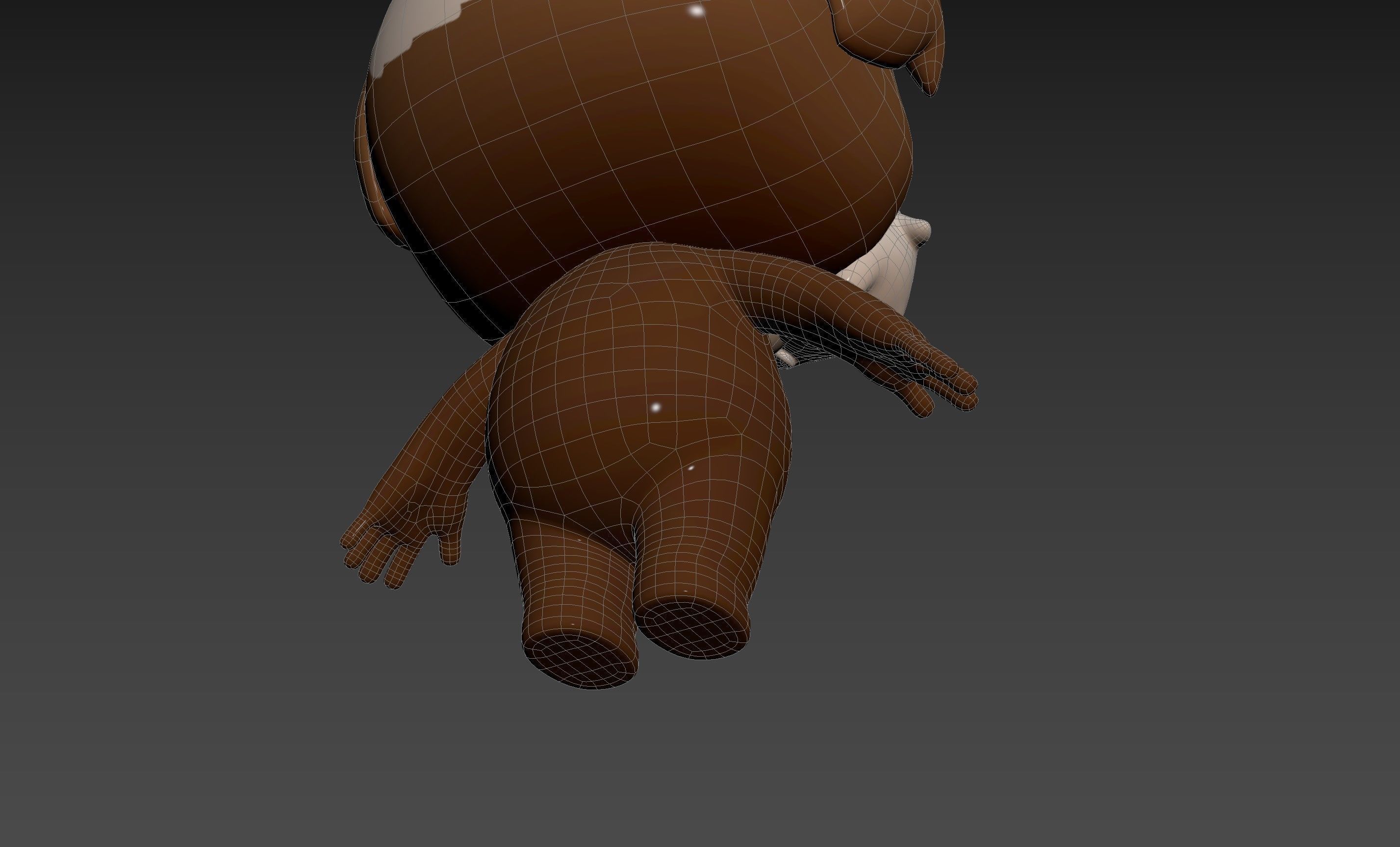 Character199 Shih Tzu Dog 3D model_27