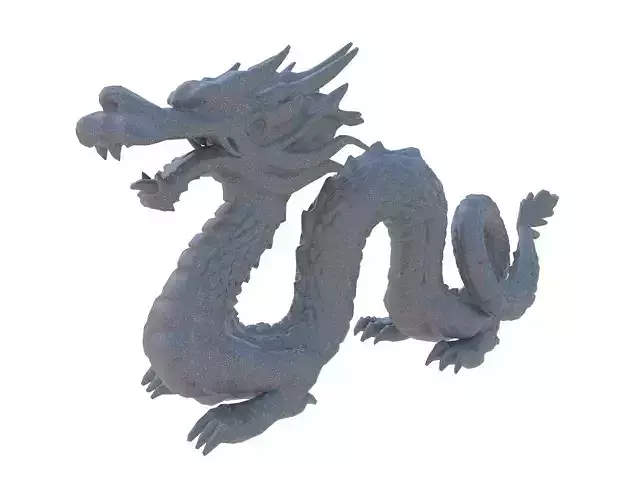 Sculpture-006 dragon statue