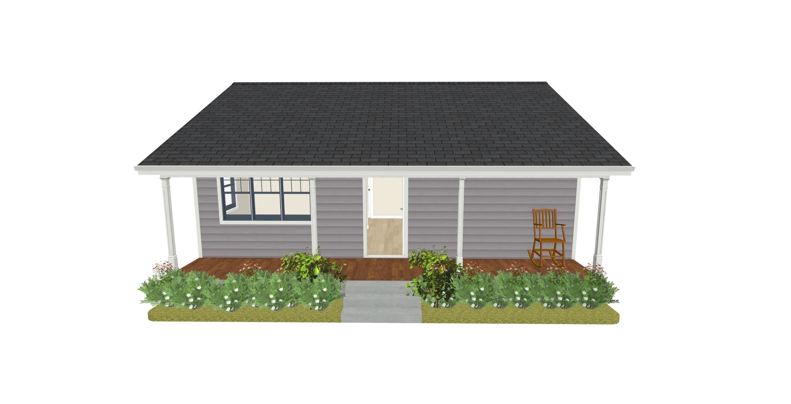 Tinny house Number-02 3D model_4