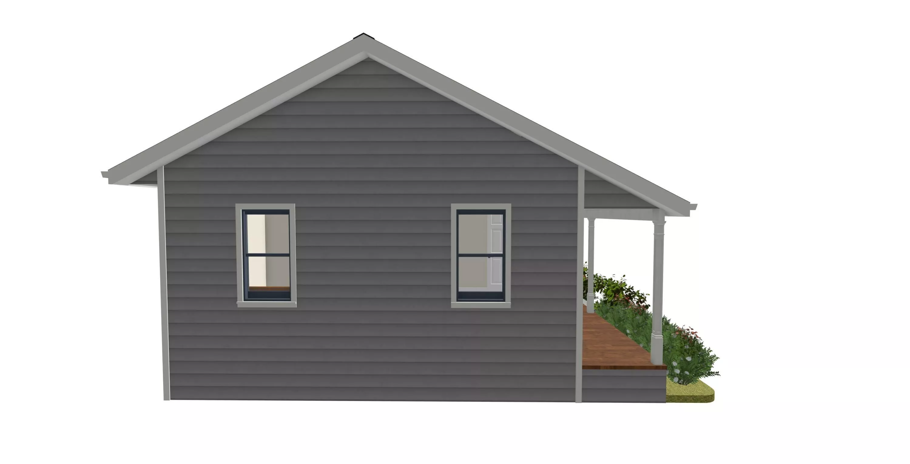 Tinny house Number-02 3D model