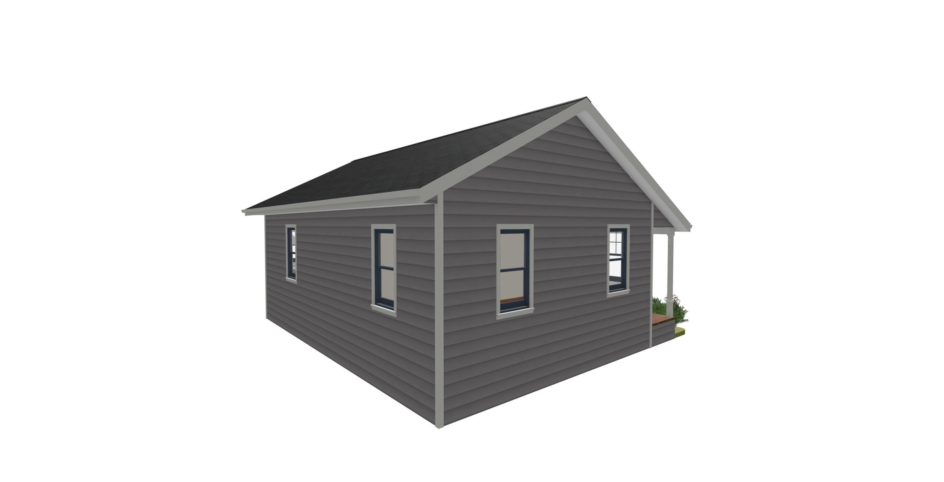 Tinny house Number-02 3D model_10