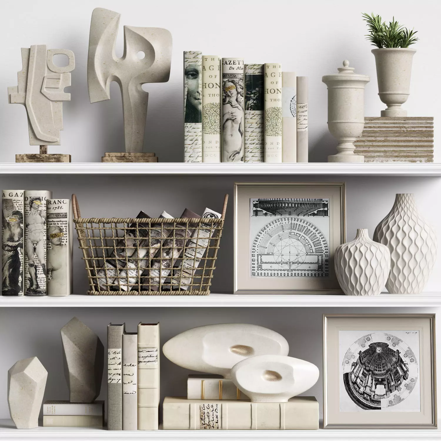 Decor Set 166 3D model_0