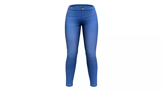 Skinny Denim Jeans Pants