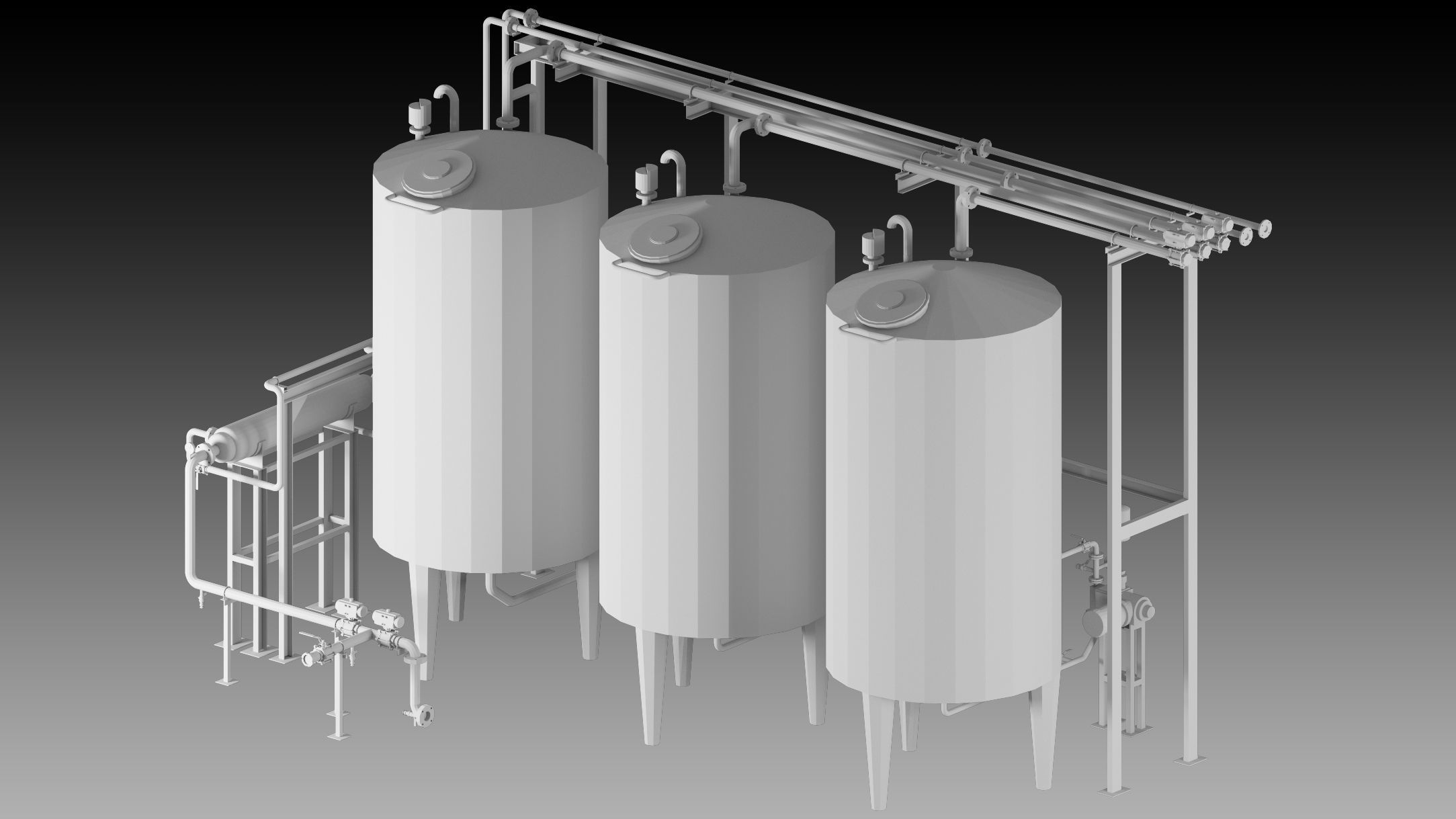 16 Factory Props-High detail 3d models- Vol 05 3D model_13