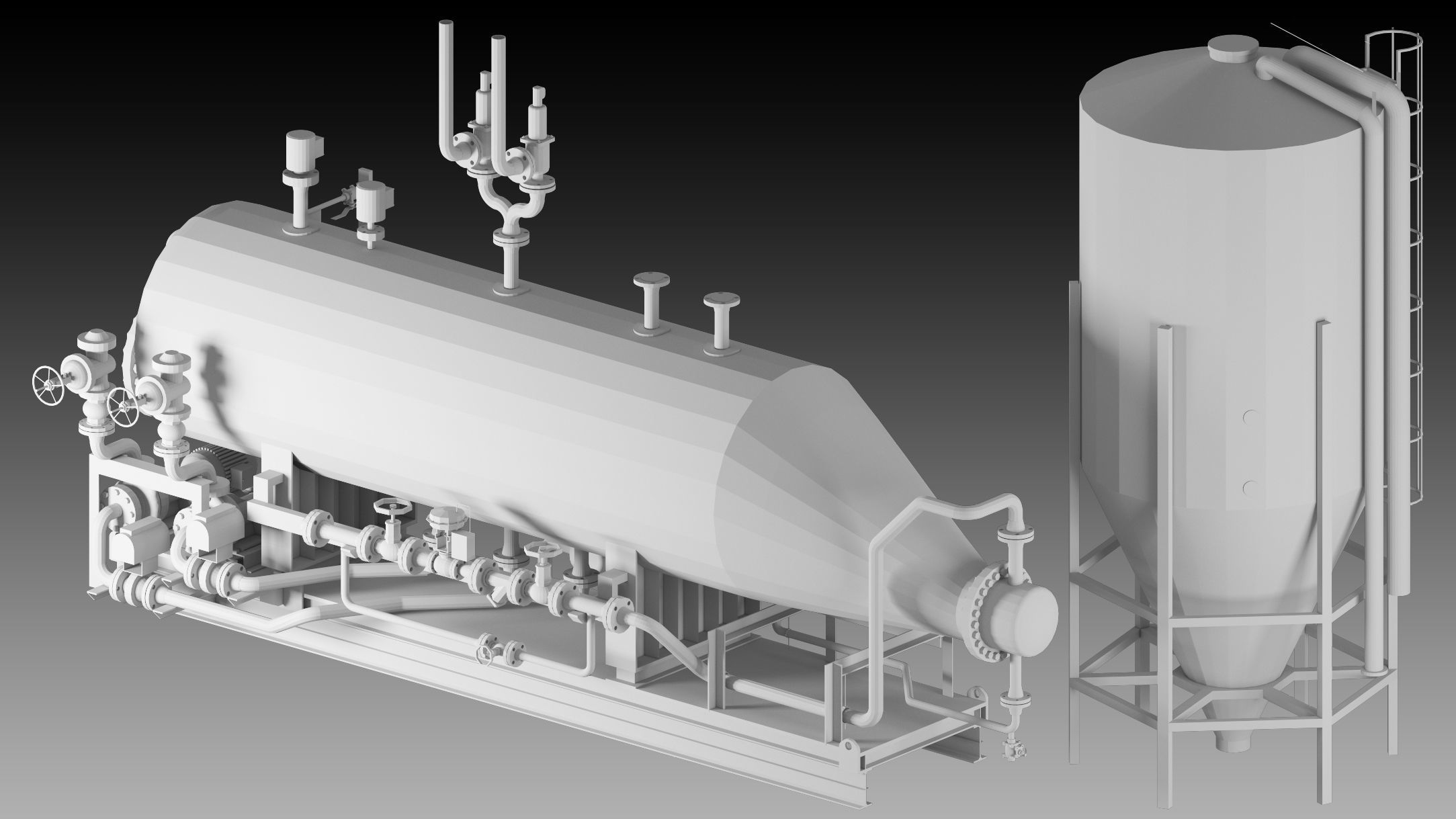 16 Factory Props-High detail 3d models- Vol 05 3D model_4