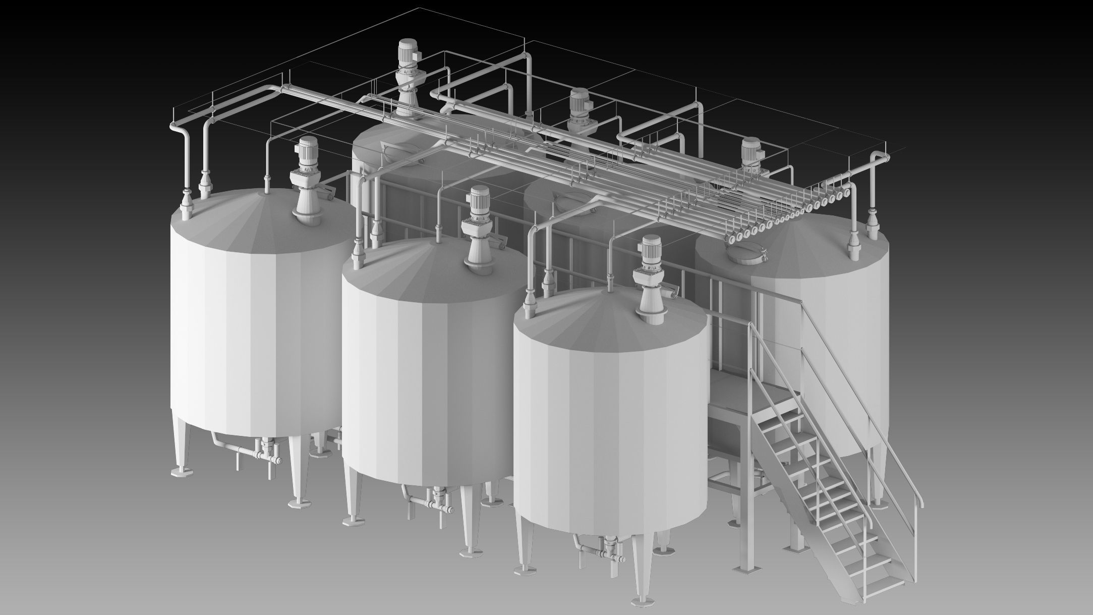 16 Factory Props-High detail 3d models- Vol 05 3D model_11