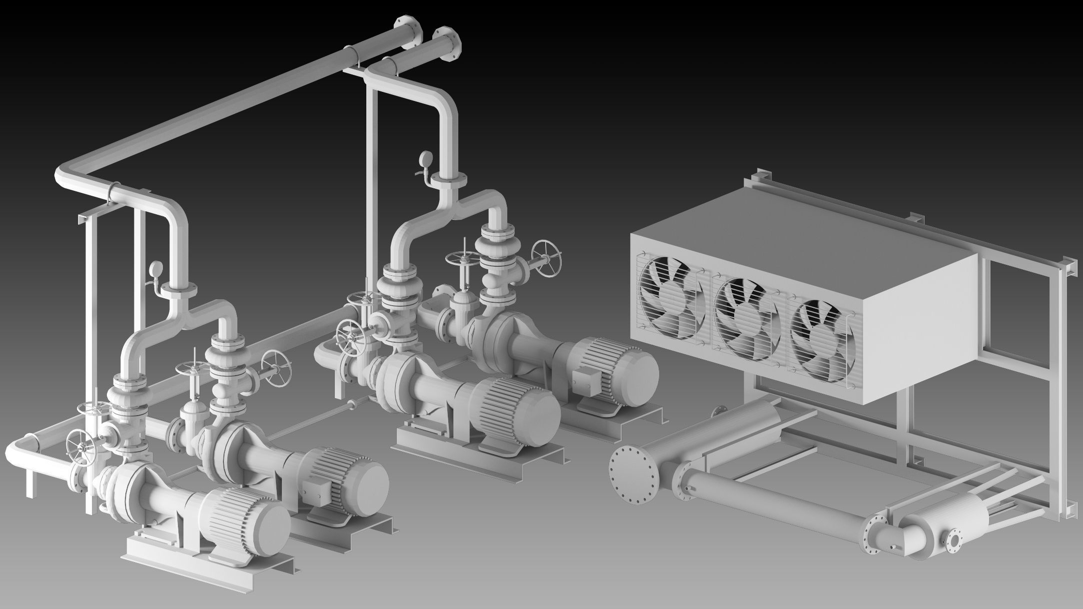 16 Factory Props-High detail 3d models- Vol 05 3D model_7