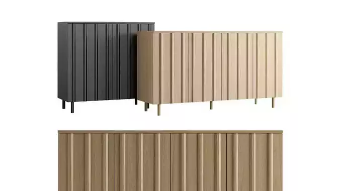 RIB Sideboard and Cabinet by Normann Copenhagen