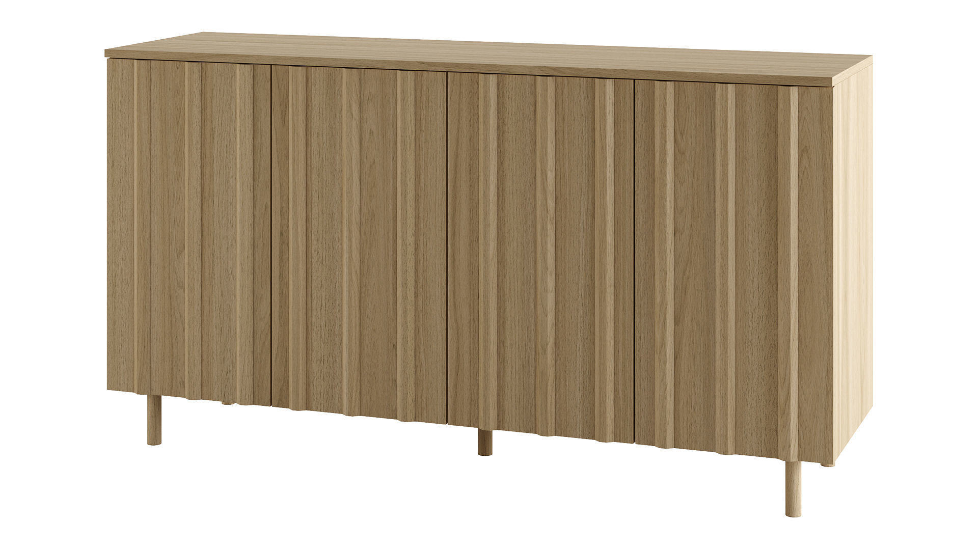 RIB Sideboard and Cabinet by Normann Copenhagen 3D model_4