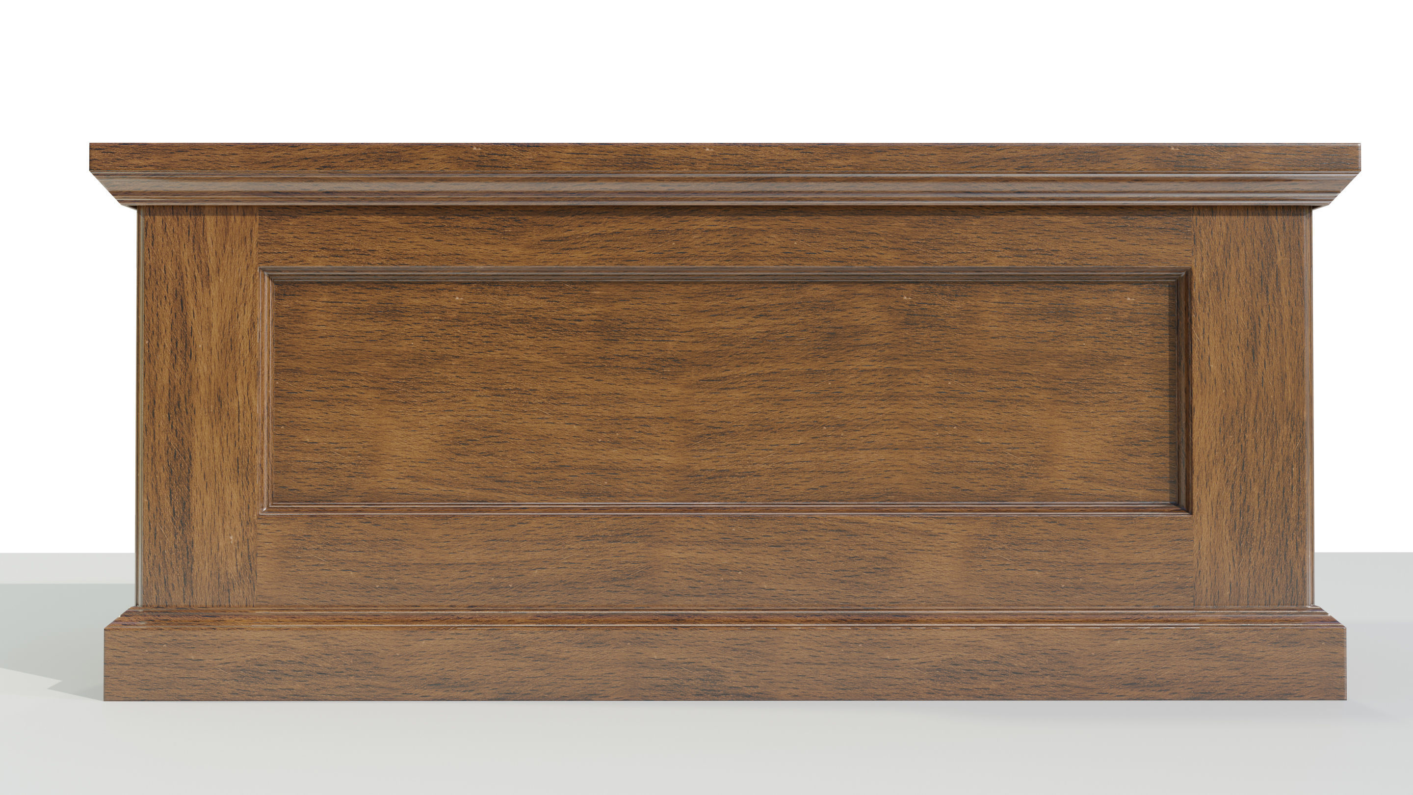 Wooden Chest 3D model_18