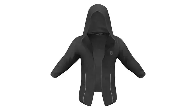 Men Vintage Casual Long Sleeved Hoodie Jacket