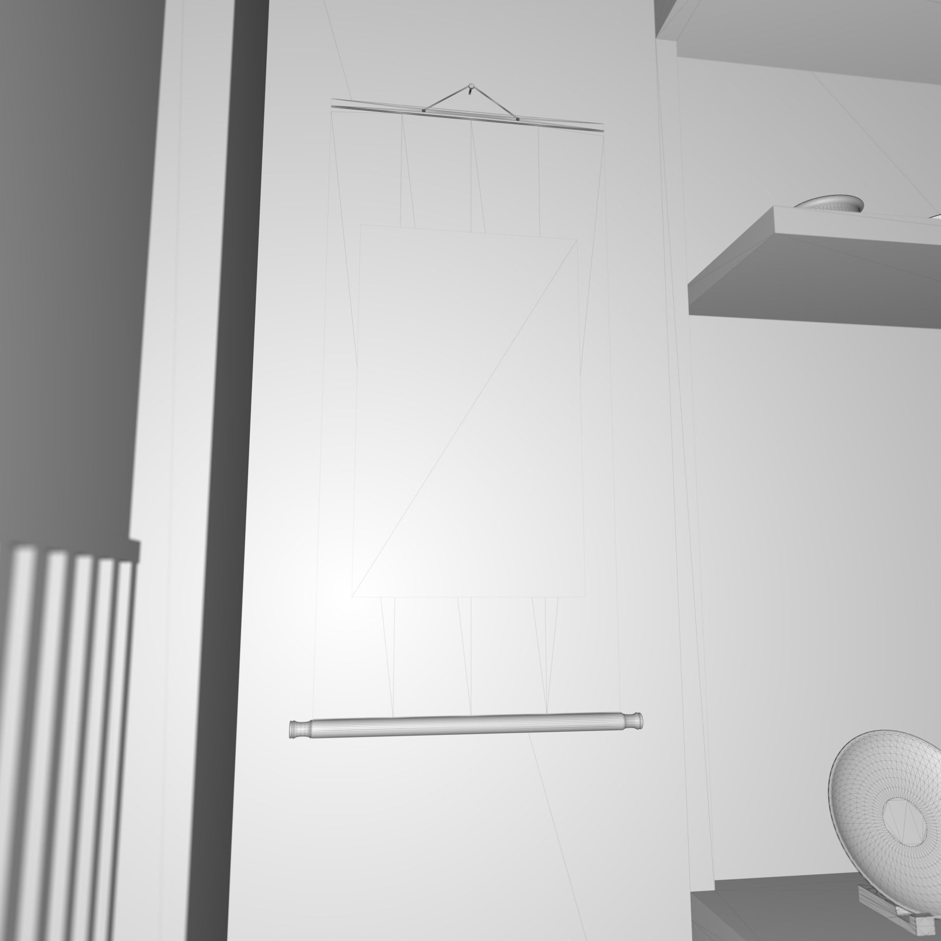 Hanging scroll 02 3D print model_7