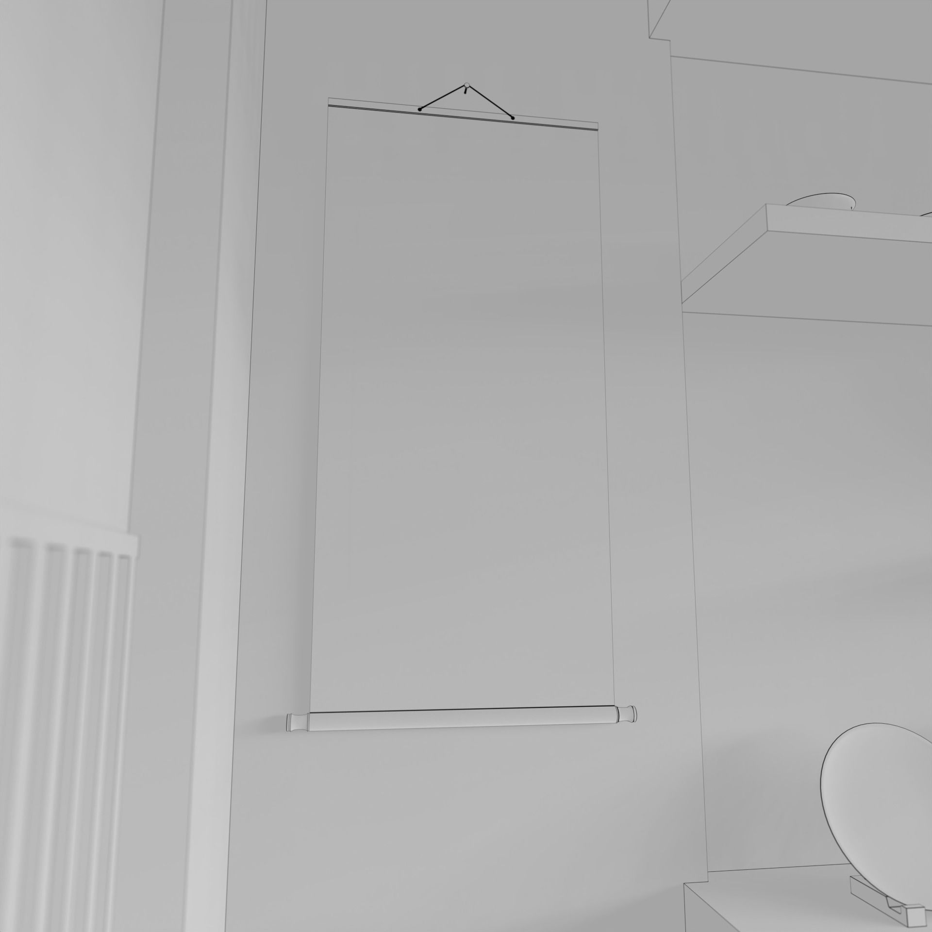 Hanging scroll 02 3D print model_6