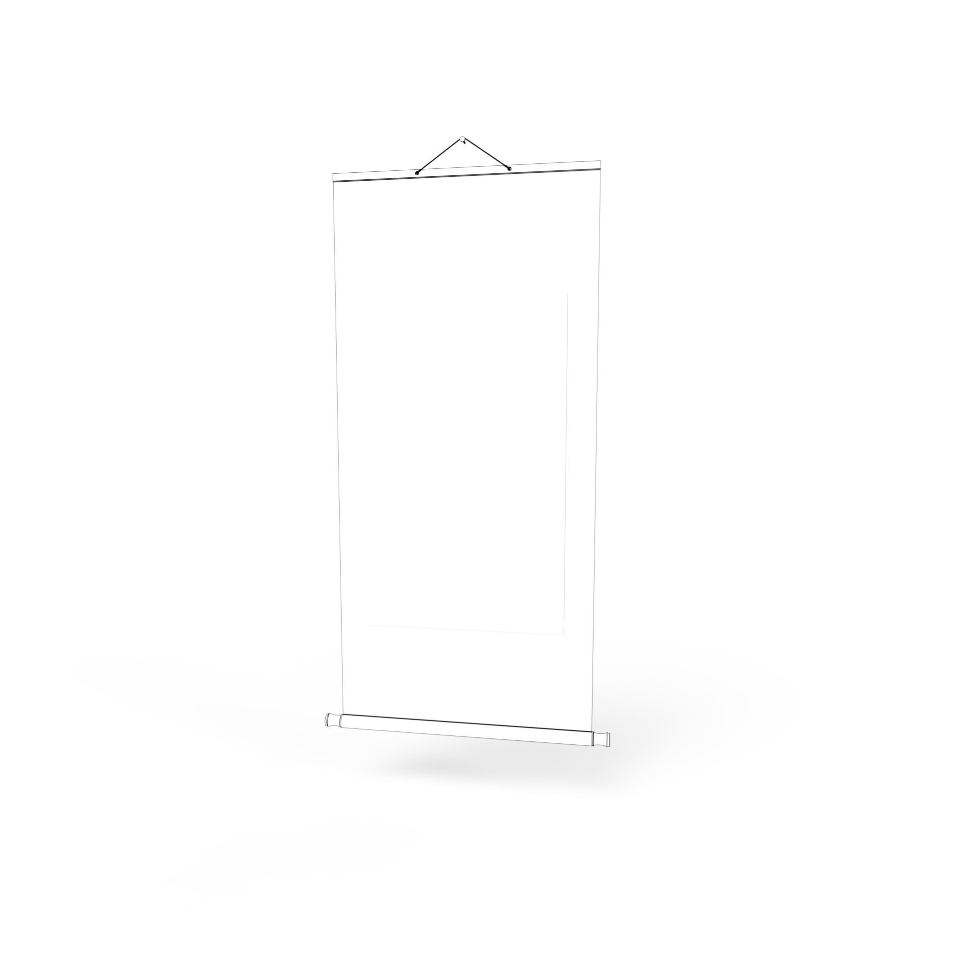 Hanging scroll 02 3D print model_2