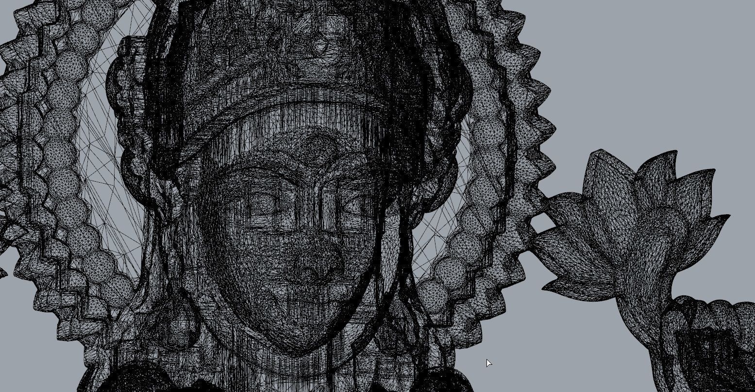 LAKSHMI PENDENT 3D print model_5