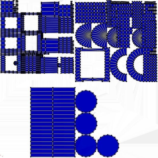 Chest model PBR low-poly game ready wooden Low-poly 3D model_7