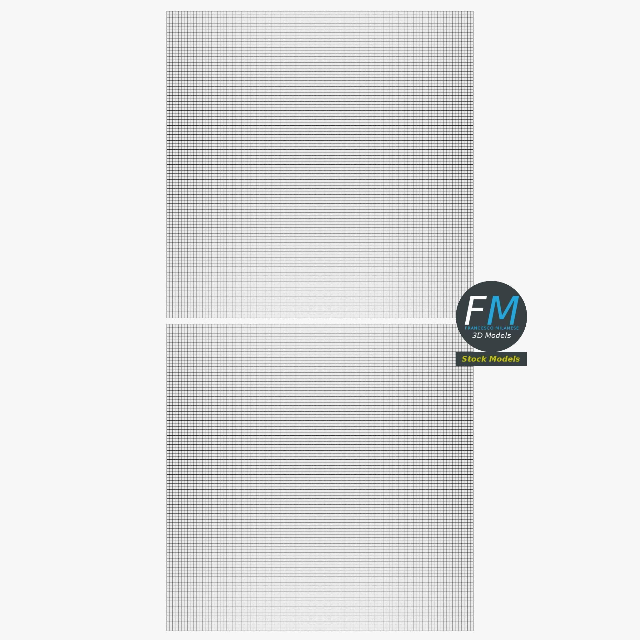 Folded fabric 3D model_11