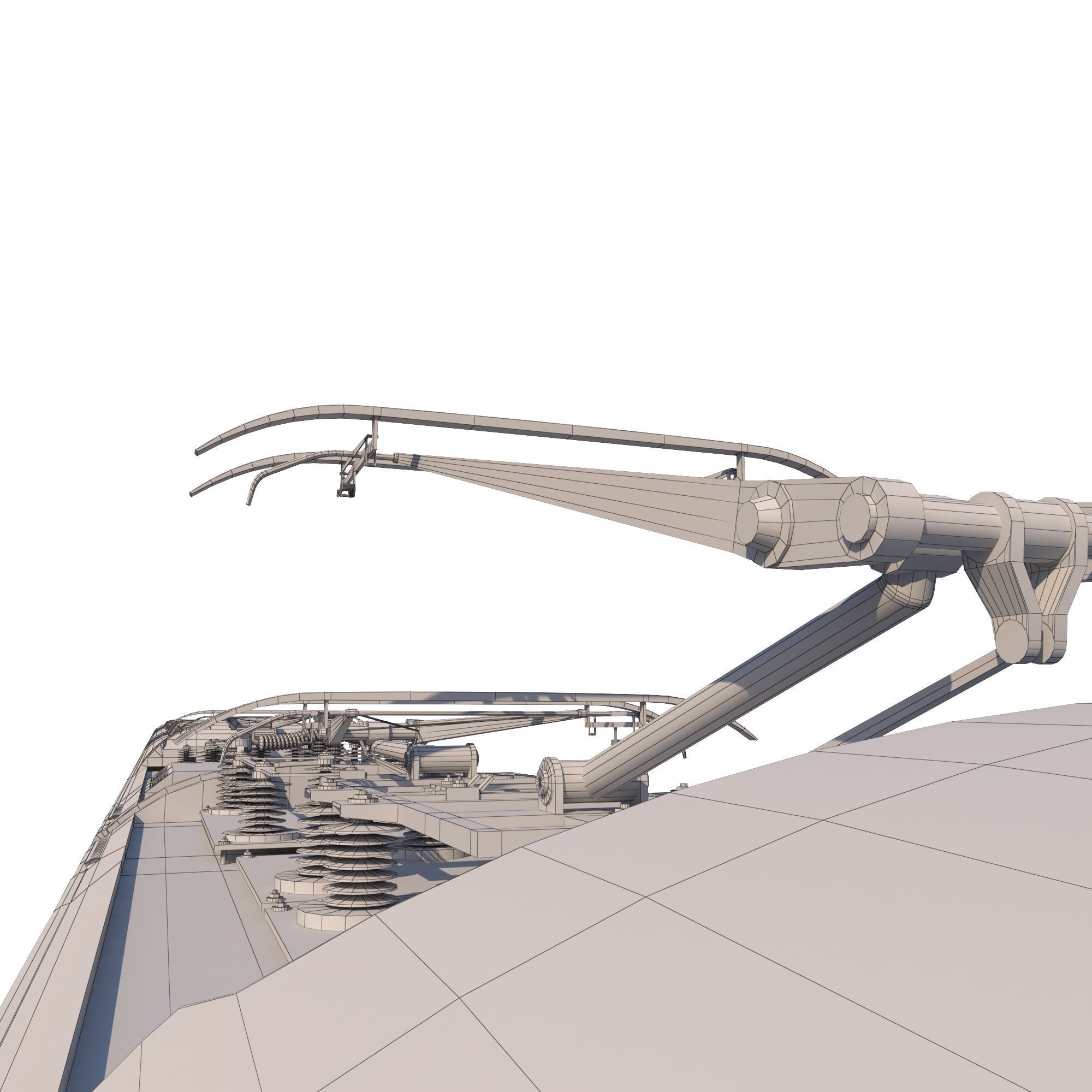 Hi-speed Electric Train Sapsan Siemens Velaro RUS  3D model_18