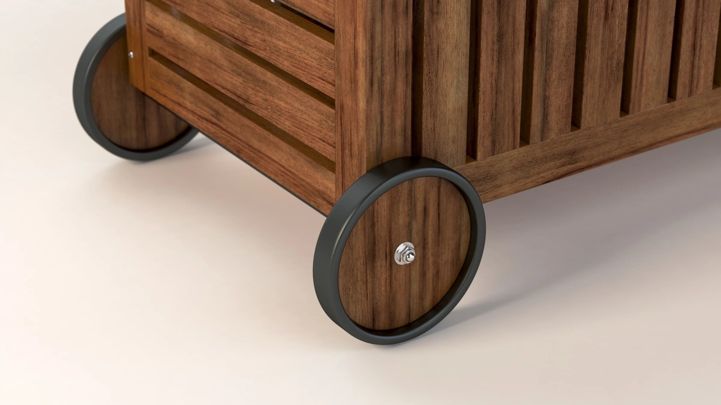 IKEA Applaro Bench with Storage Bag 3D model_10