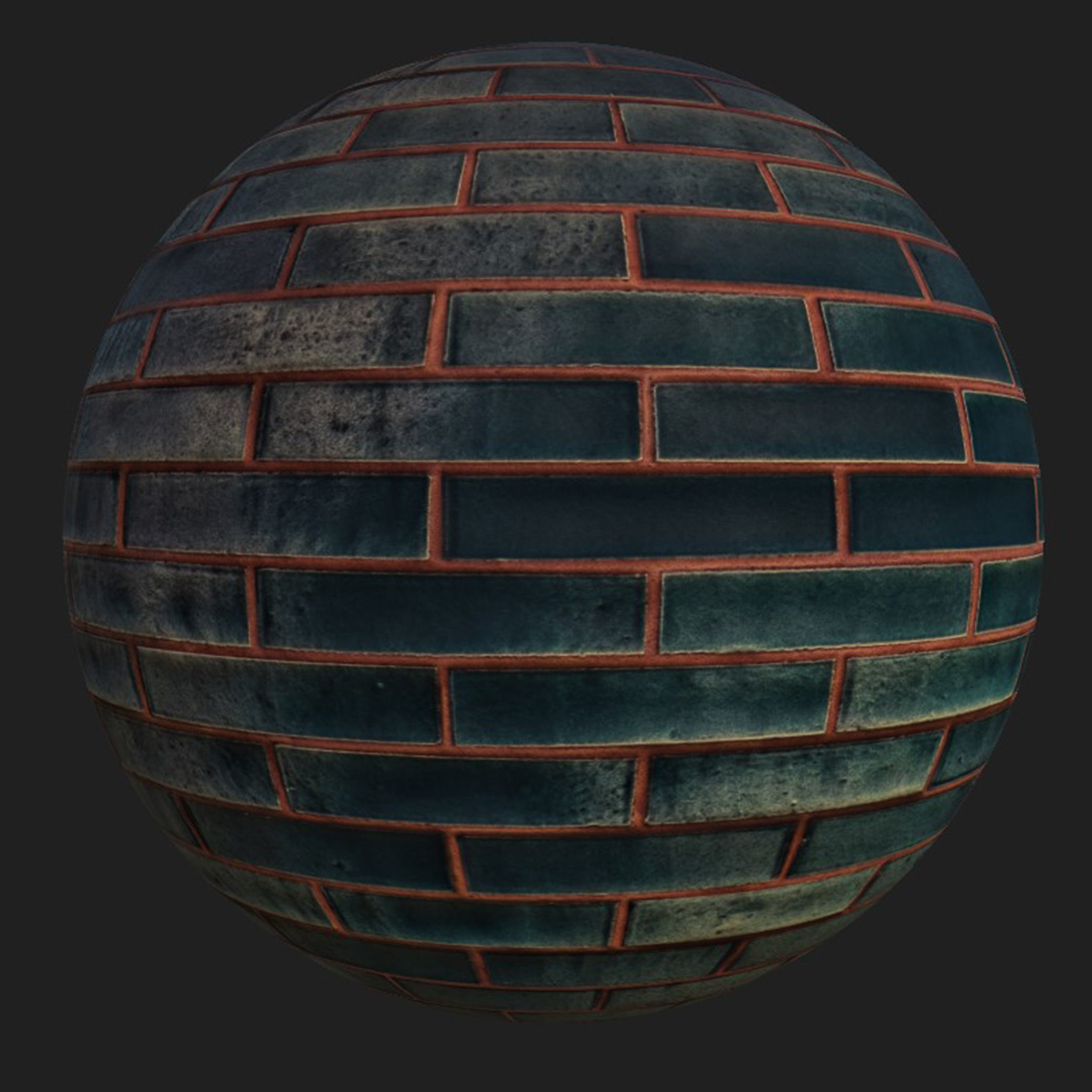 Brick Material Pack Low-poly 3D model_6