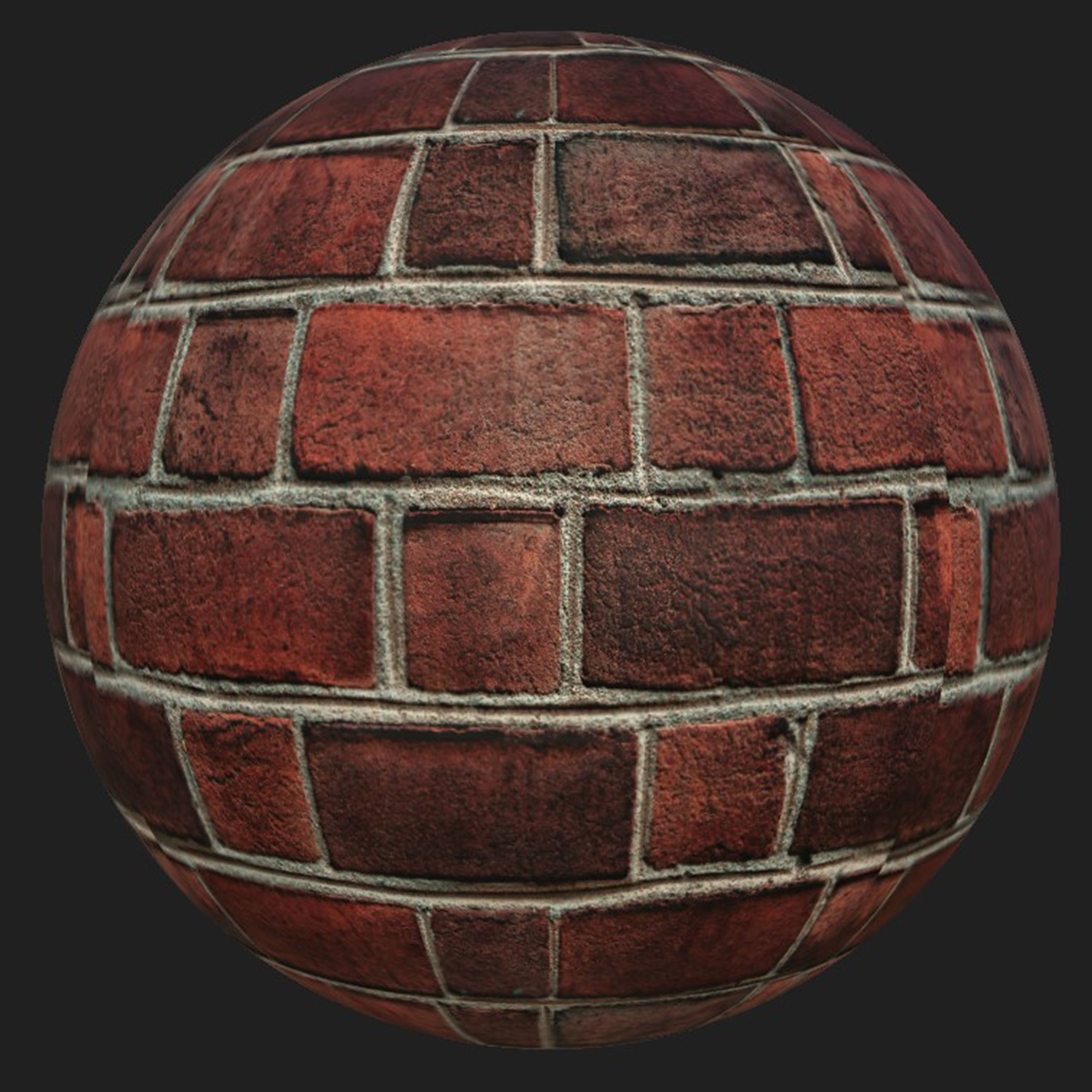 Brick Material Pack Low-poly 3D model_18