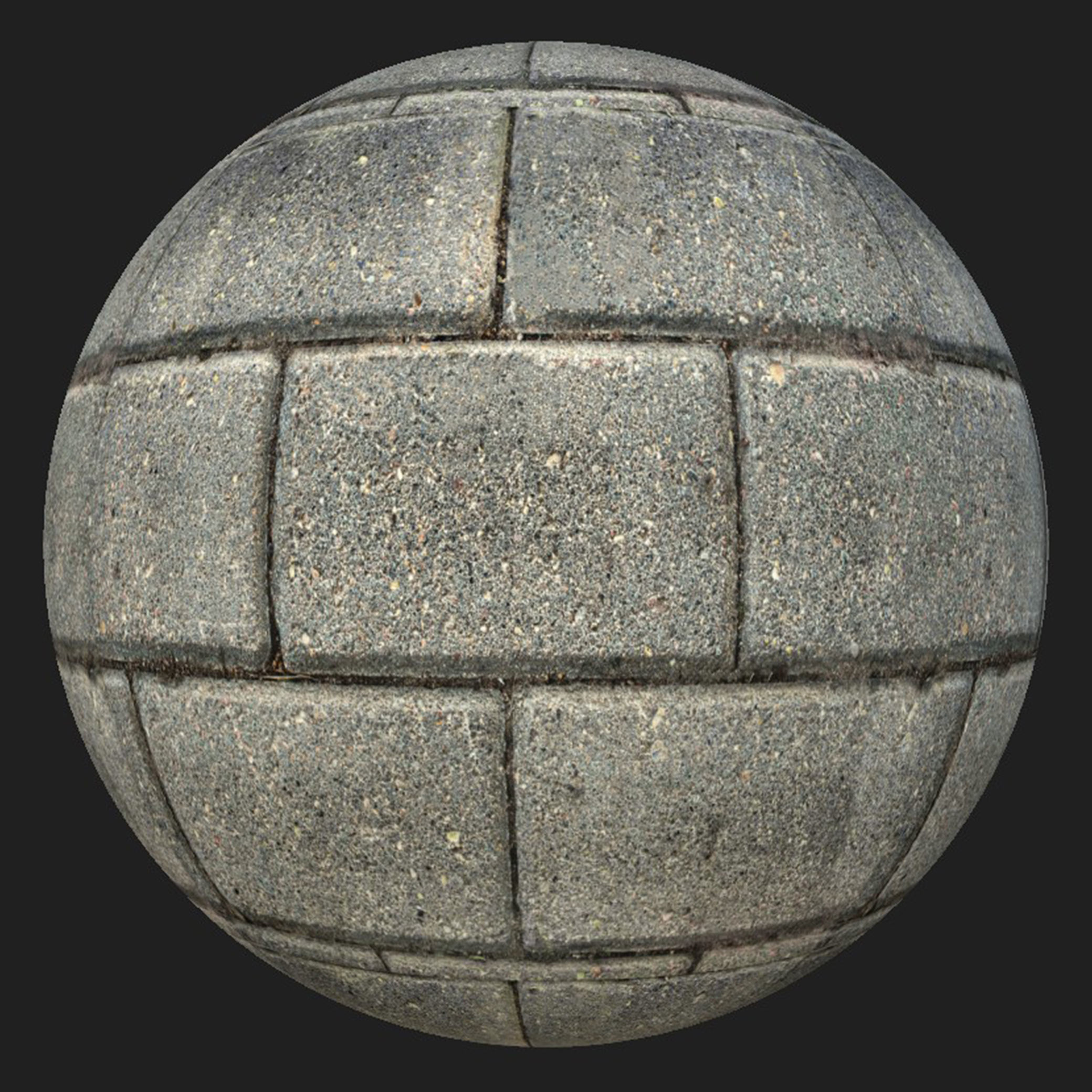 Brick Material Pack Low-poly 3D model_5