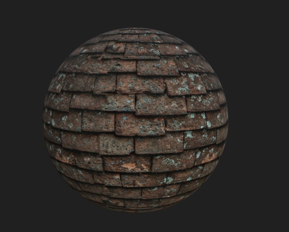 Brick Material Pack Low-poly 3D model_14
