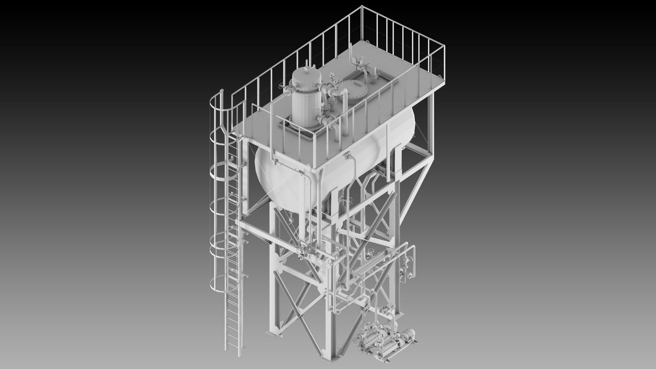 5 Factory Props- High detail 3d models- Vol 07 Low-poly 3D model_4