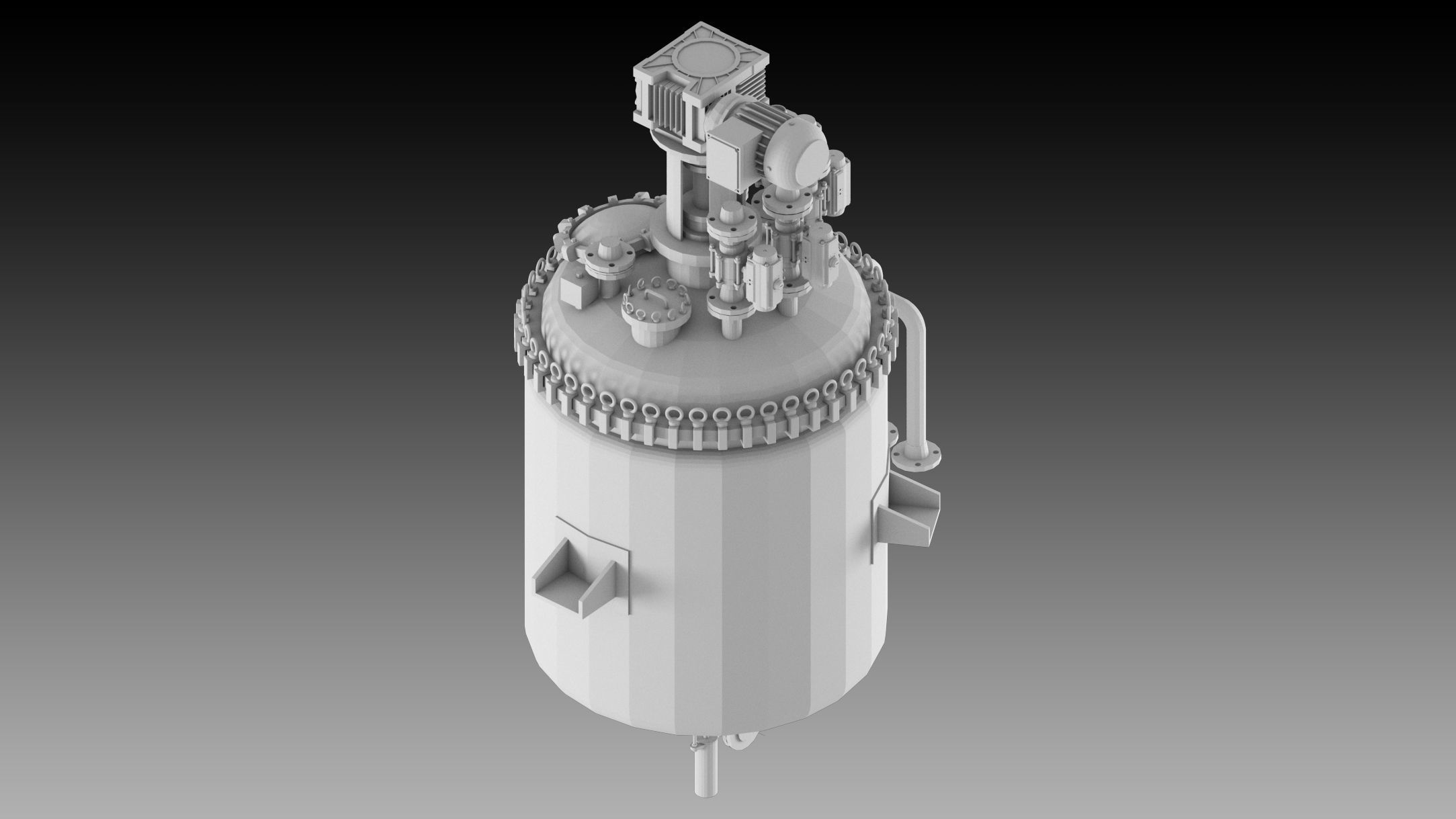 8 Factory Props- High detail 3d models- Vol 08 Low-poly 3D model_7