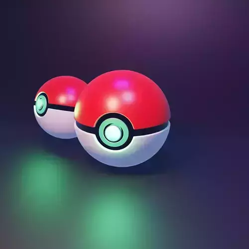 Standard pokeball from anime Pokemon