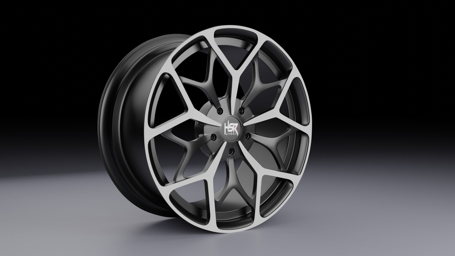 Hsr Wheel myth 01 Low-poly 3D model_2