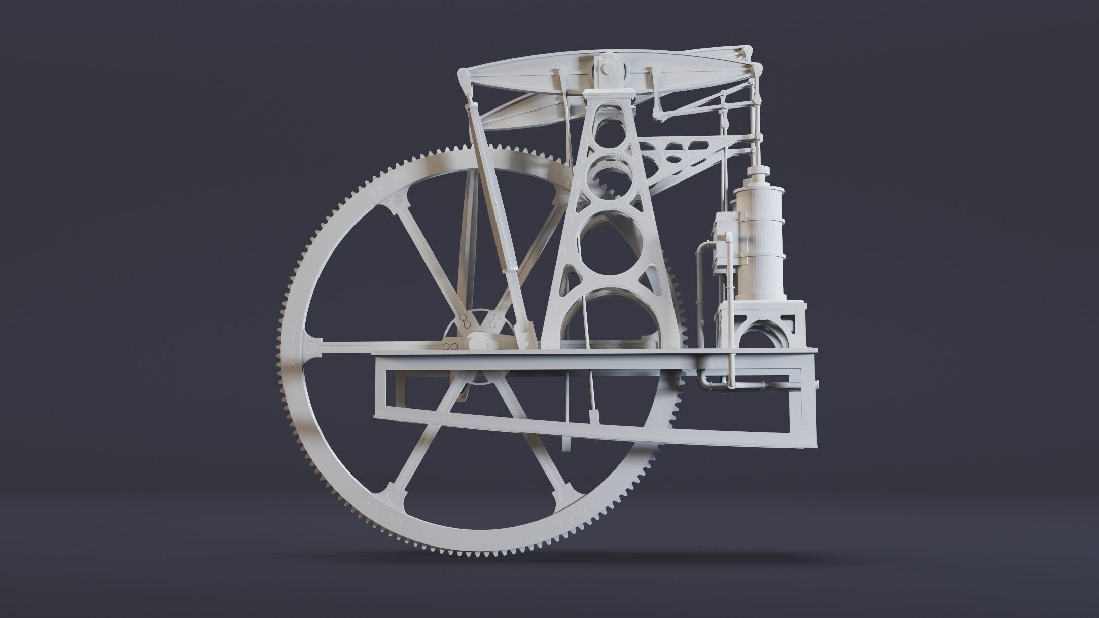 4- Steampunk Engines- High detail 3d models 3D model_1