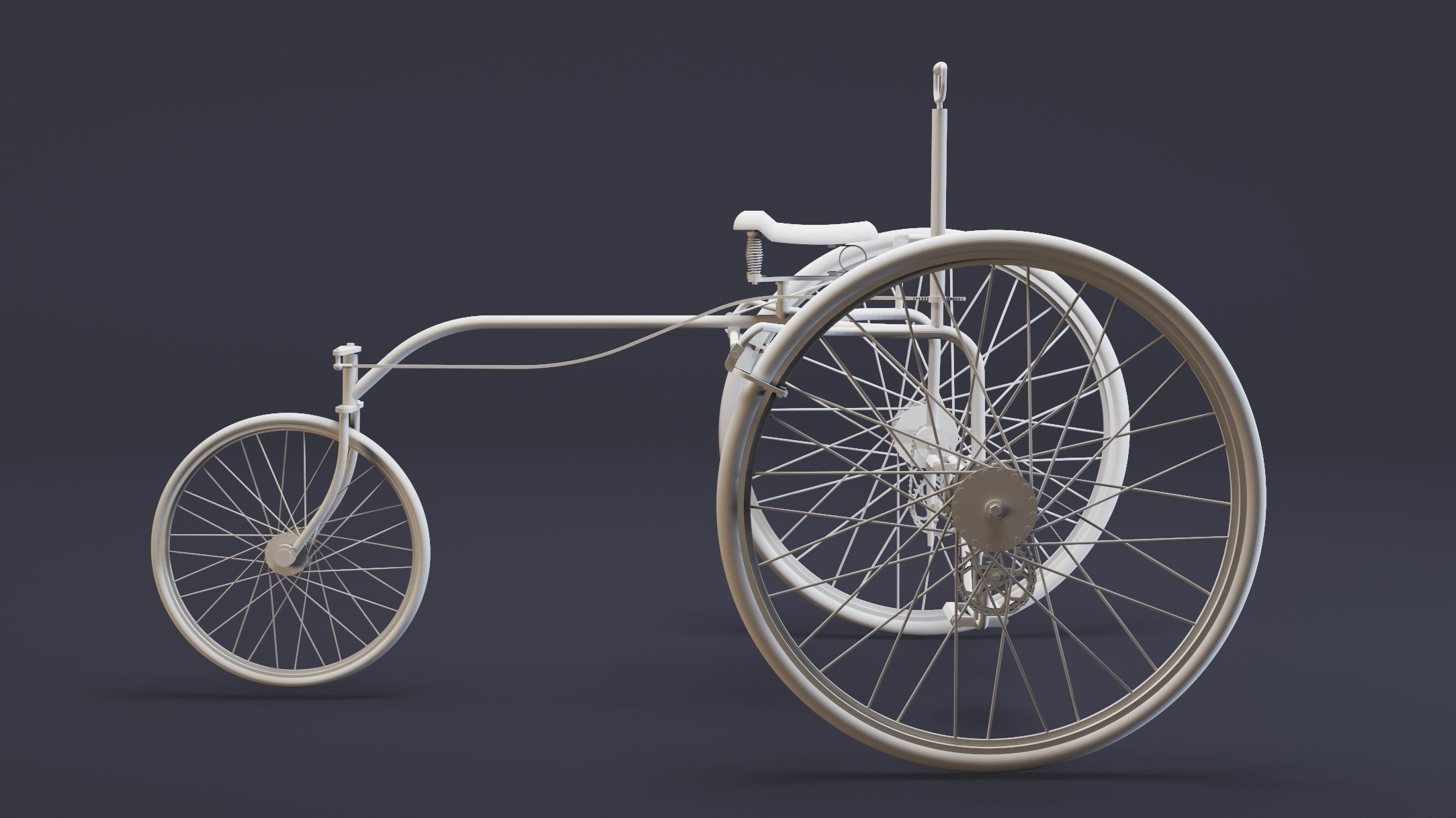 4- Tricycles- High detail 3d models Low-poly 3D model_5
