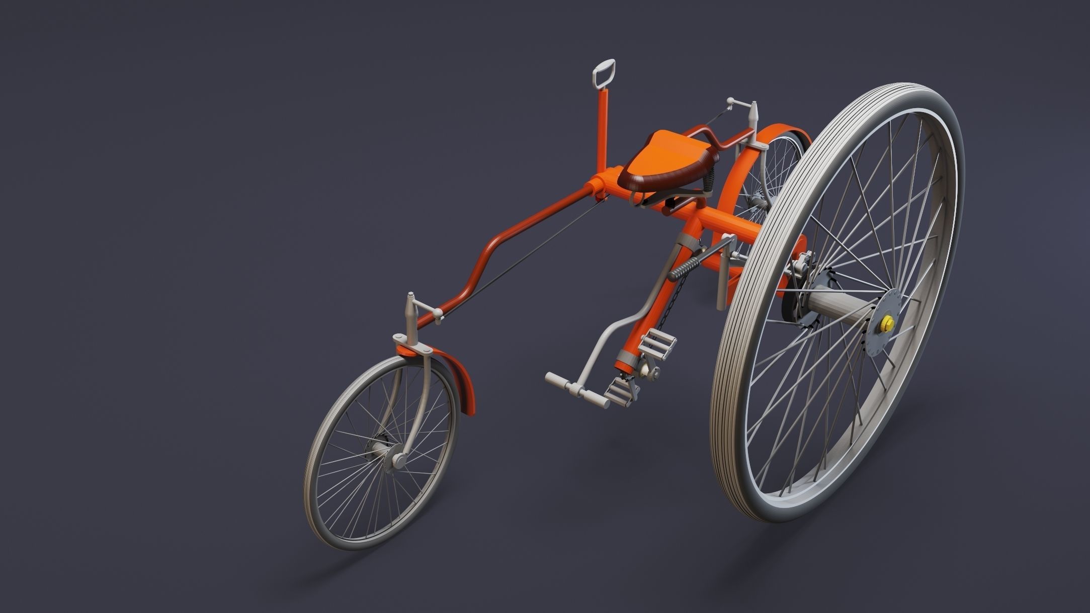 4- Tricycles- High detail 3d models Low-poly 3D model_1