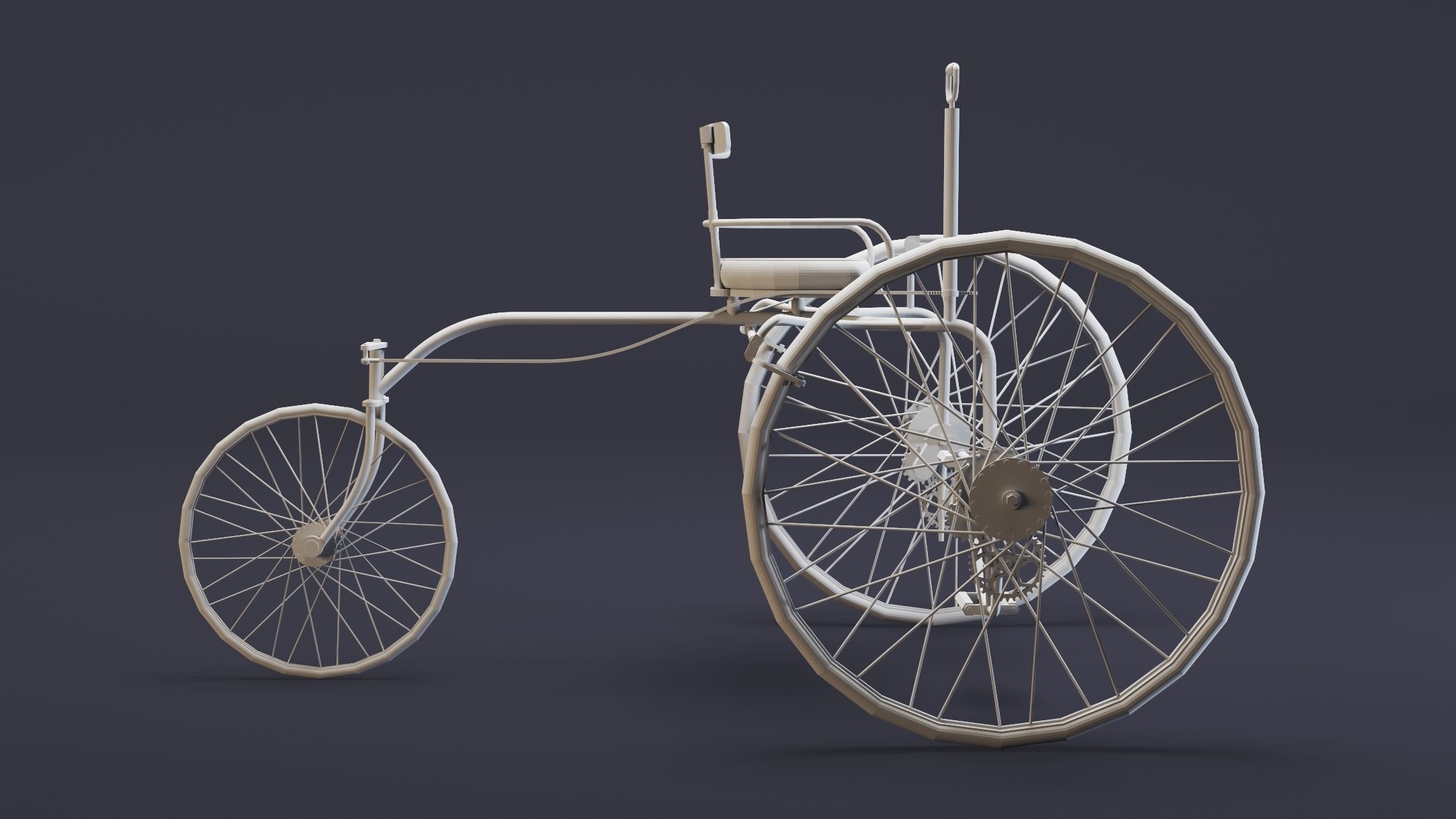 4- Tricycles- High detail 3d models Low-poly 3D model_4