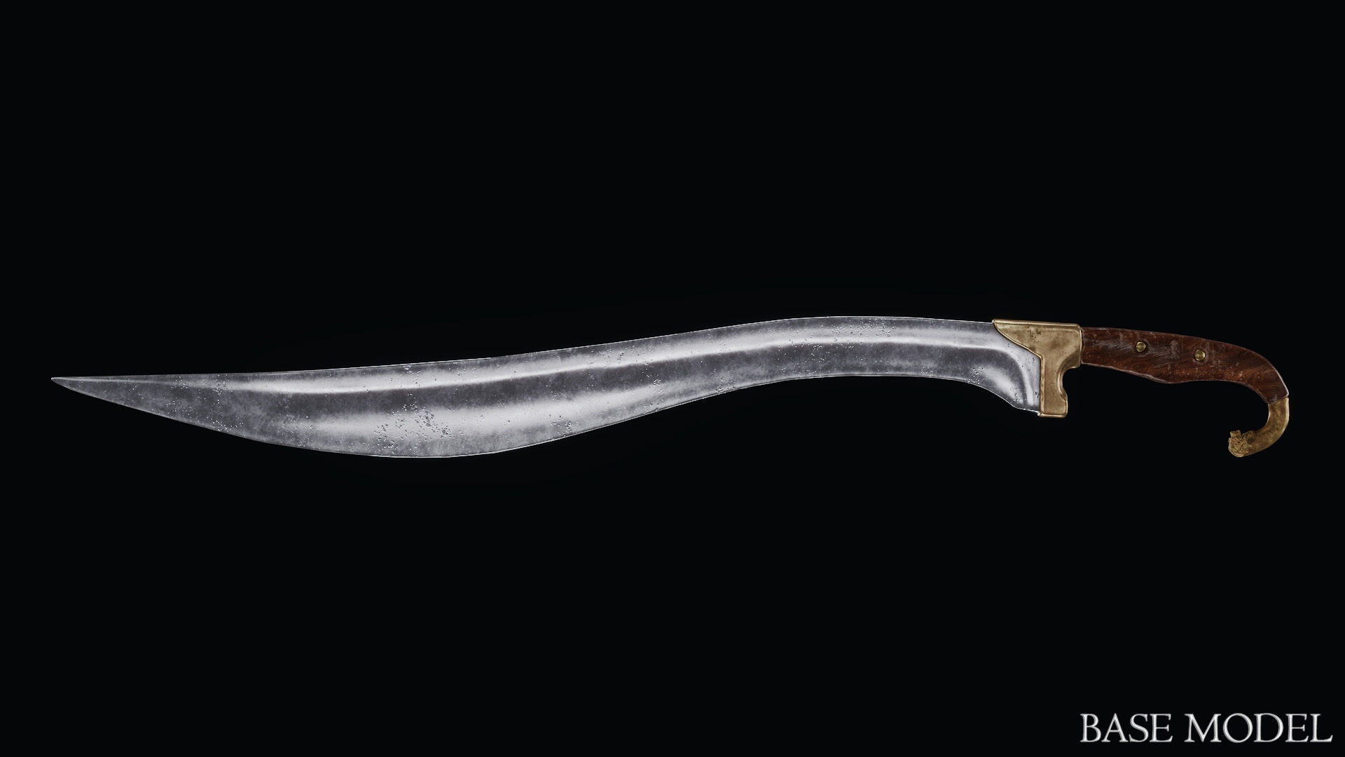 Sword of Alexander the Great Low-poly 3D model_87